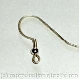 Coiled Earwires tutorial - free