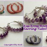 Kiss Kross Hoop Earrings Tutorial