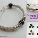 Torcesque Bracelet Materials and Tutorial Kit