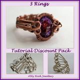 3 Rings Tutorial Discount Package - 3 Tutorials