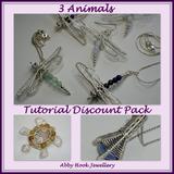 3 Animal Tutorial Discount Package - 3 Tutorials