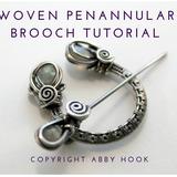 Woven Penannular Brooch Tutorial