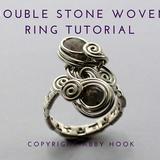 Double Stone Woven Ring Tutorial