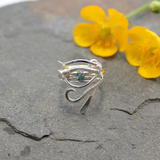 Eye of Horus Beard, Dreadlock or braid ring or bead