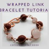 Wrapped Link Bracelet tutorial