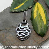 Entwined Snakes Pendant