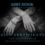 Abby Hook Jewellery Gift Certificate
