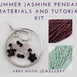 Summer Jasmine Pendant Materials and Tutorial Kit