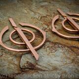 Brooch keys - one pair