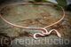 Copper Snake Torc Necklace – Interlocking Handmade Serpent Choker