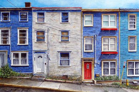 Downtown St.Johns, Newfoundland