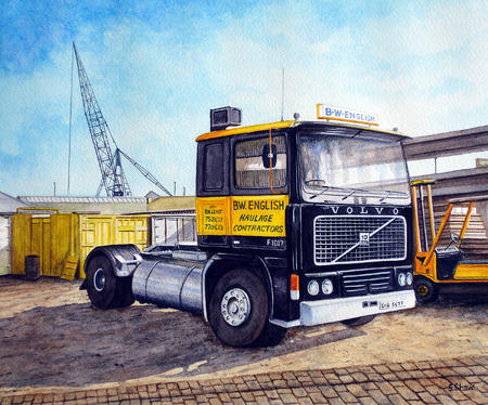 BW English Lorry Cab