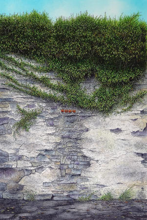 Four Bricks in a Wall