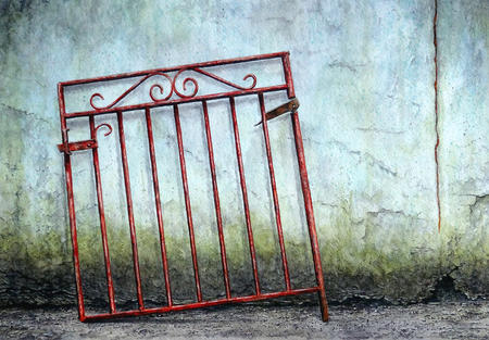 A Garden Gate from The Holylands