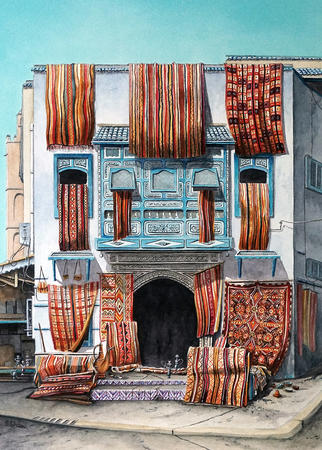Carpet Shop, Tunisia