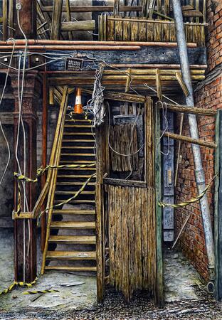 In Riddels Warehouse 