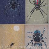Spiders set of 4