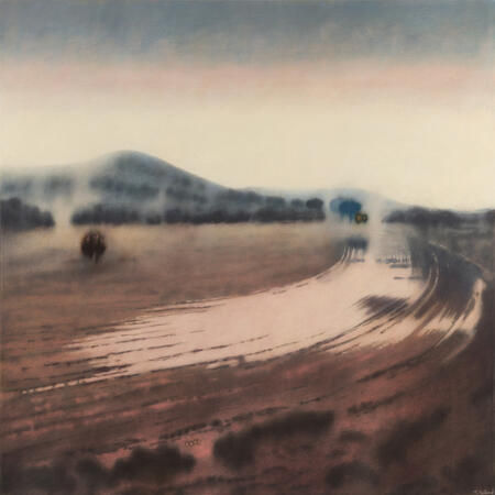 Watery fields fall silent