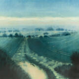 Watery furrows shine