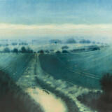 Watery furrows shine