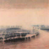 A misty stuttering of light