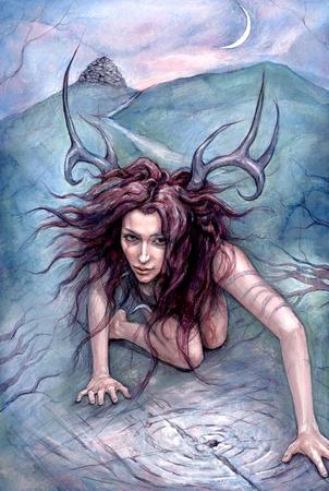 The Old Straight Track ~ ( The Moon )