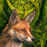 Bold Undaunted Fox ~ ( Ace Of Wands )