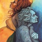 Cailleach In Blue And Gold