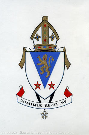 Armorial Bearings of the Right Rev Edward Luscombe