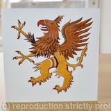 Griffin greetings card