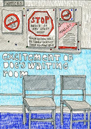 Doctor's waiting room