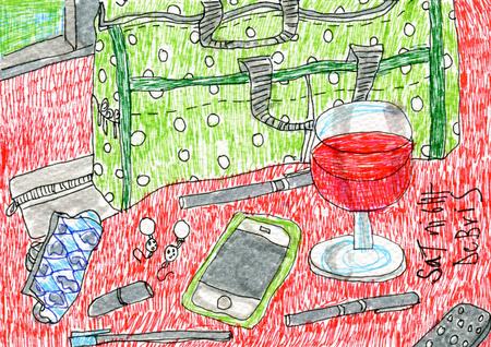 Saturday night debris