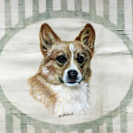 Corgi Cushion