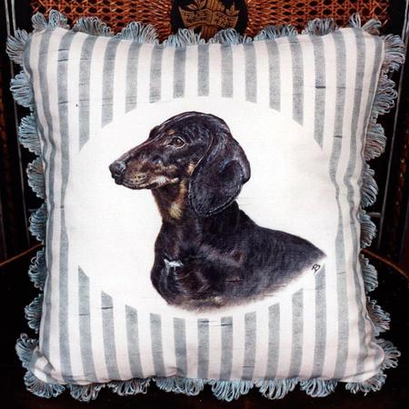 Dachshund Cushion