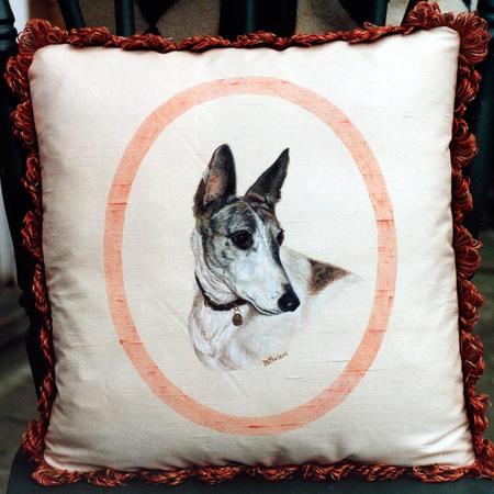 Whippet Cushion