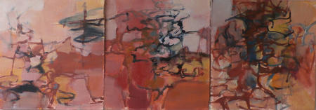 'Tree Lines' Tryptych