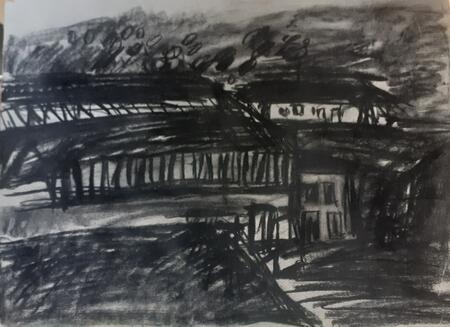 Night Sheds Cardiff I