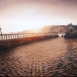 Whitby East Pier sunrise