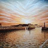 West Pier Winter Sun (Whitby)