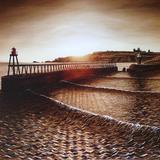 Whitby East Pier Sunrise 