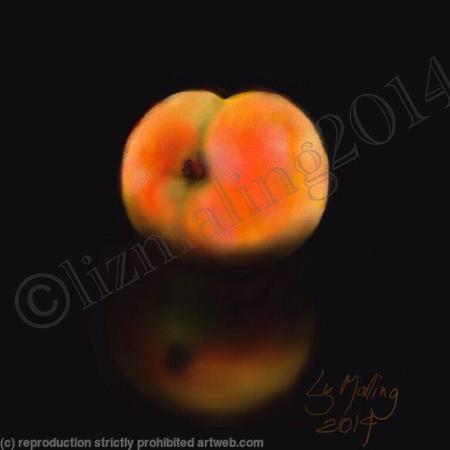 Peach on Granite