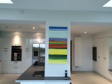 Customised canvas to fit narrow column