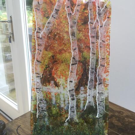 Four Silver Birch