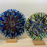 Fused Glass Plates, Hanwell Arts