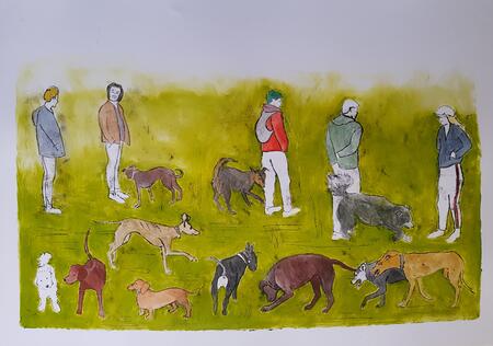 Dogs don't socially distance