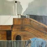 Factories by the Lea, winter