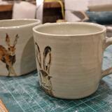 Hare mugs