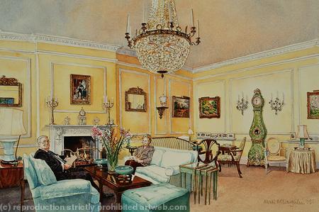 The Count and Countess at home. SW5