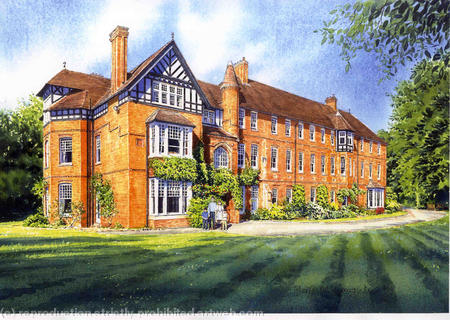 Benson House. Wellington College. Berkshire