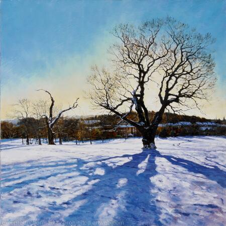 Winterlight, Brockwell Park.